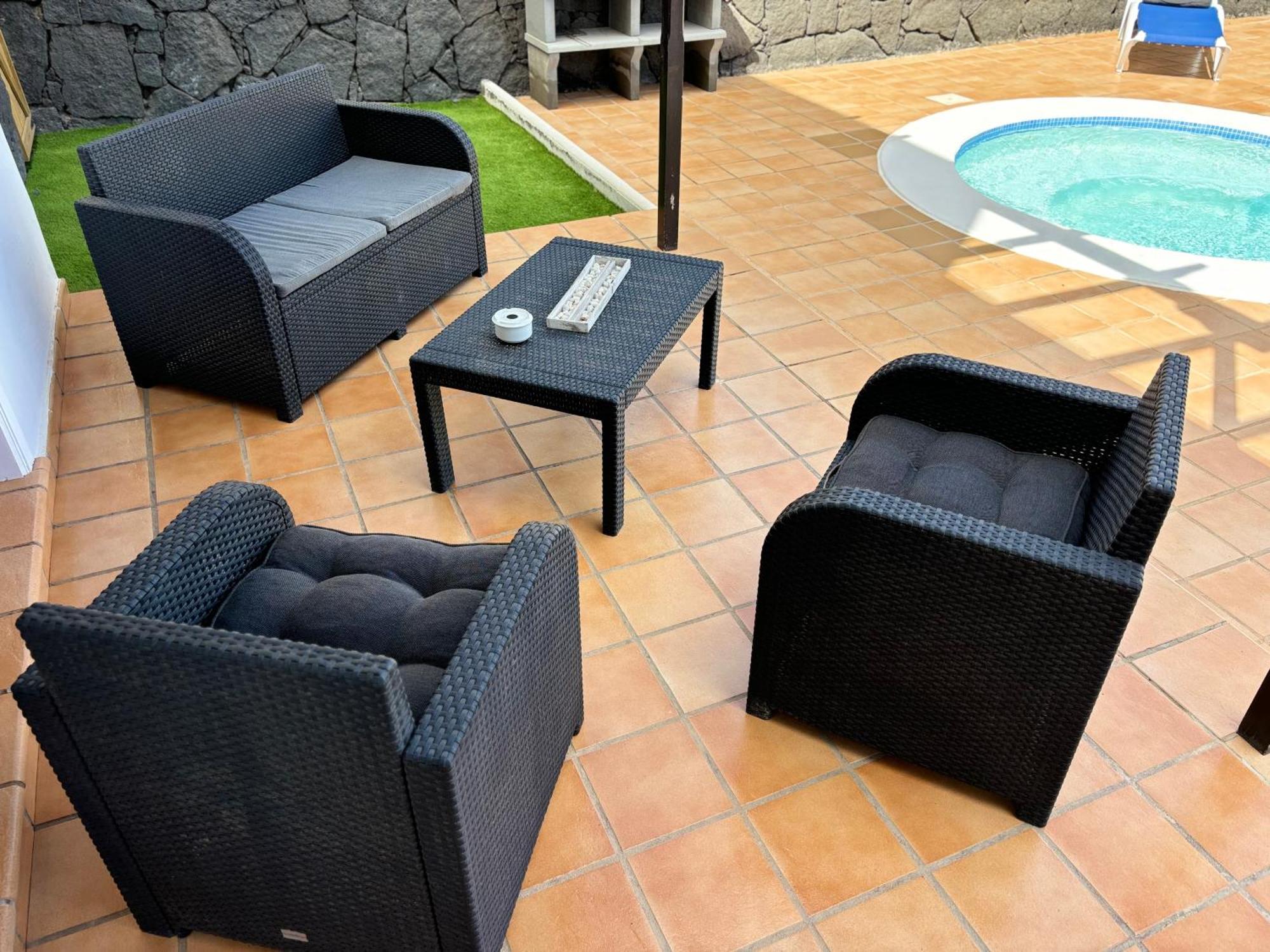 Villa Adel 56, Private Heated Pool, Parking Playa Blanca  Kültér fotó